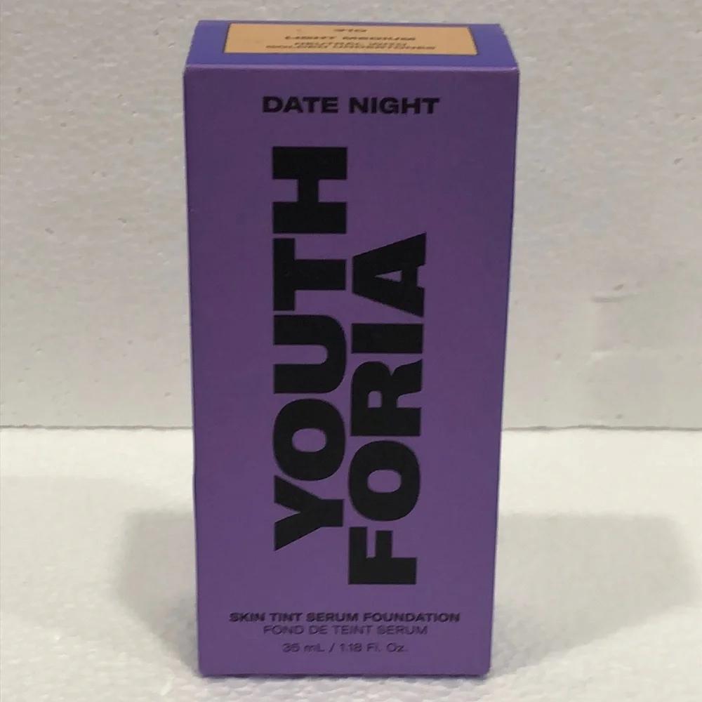 Youth Foria Date Night Skin Tint Serum Foundation NIB